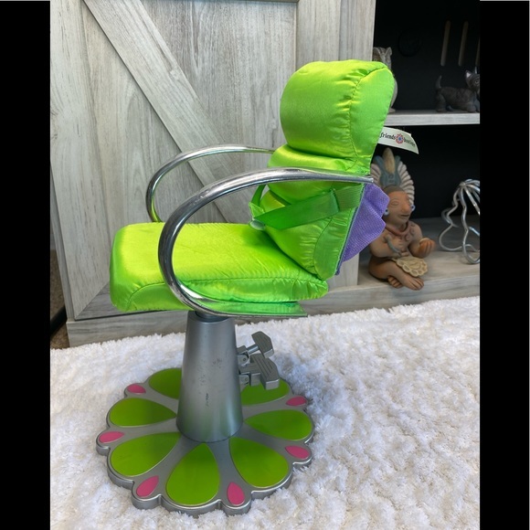 Friends Boutique Doll Hair Salon Toy Chair Fits 18" Dolls Fits American Girl - Picture 4 of 11